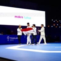 Atlet Taekwondo Indonesia Arya Danu Susilo Tambah 1 Medali Emas SEA Games 2025 di Thailand