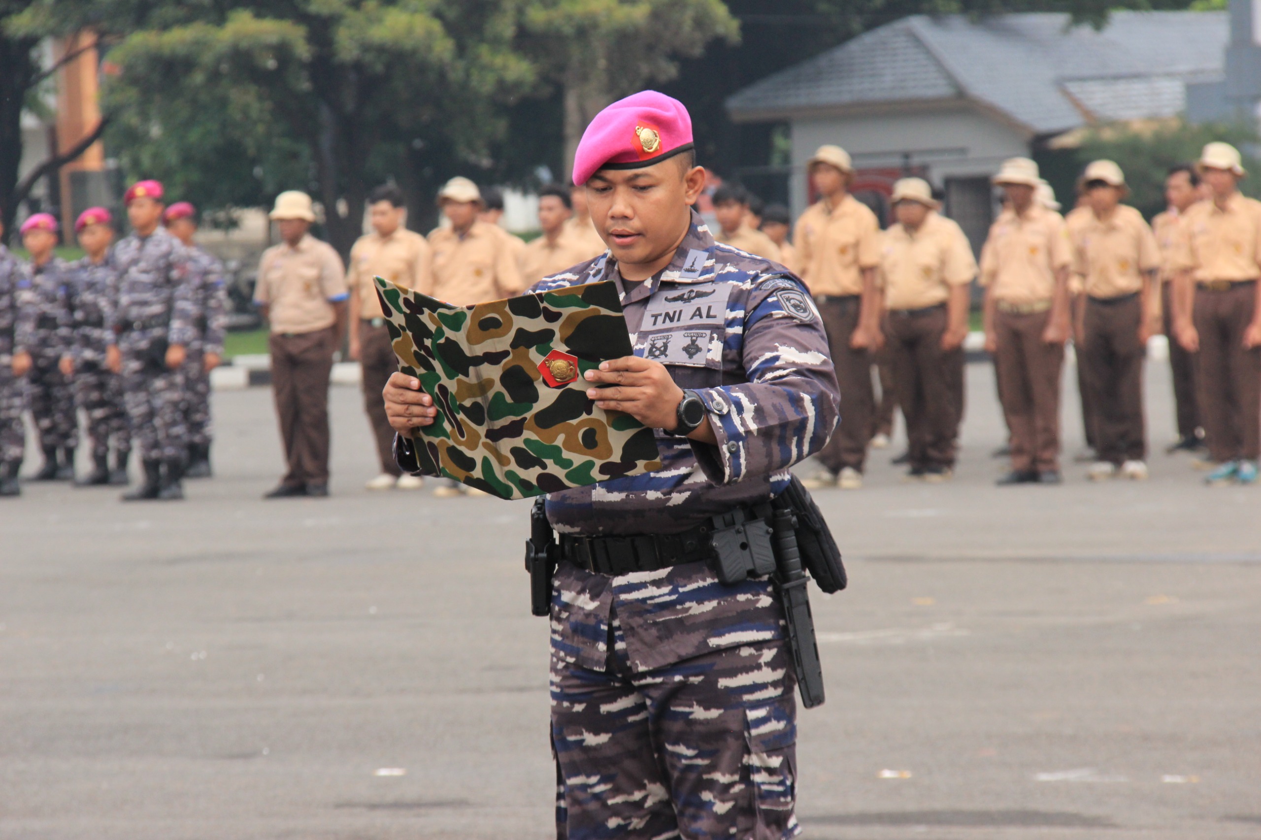 Danyonif 14 Marinir Resmi Tutup Persami Siswa-Siswi KKRI Gelombang 3