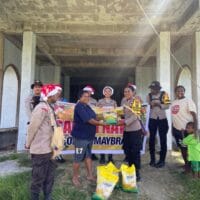 Safari Natal Polres Maybrat : Wujudkan Pelayanan POLRI Menjelang Natal dan Tahun Baru