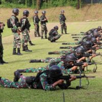 Asah Naluri Tempur, Pasukan Petarung Pasopati Laksanakan Latihan Menembak