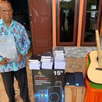 Tokoh Adat dan Pimpinan Gereja Aifat Apresiasi Bantuan Alkitab dari Presiden RI untuk Jemaat Imanuel Sabah