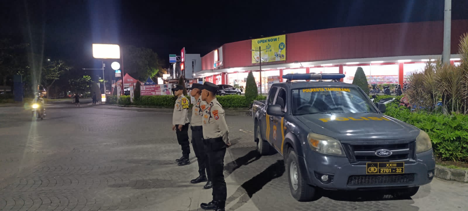 Polsek Cikupa Gelar Ops Cipkon KYRD, Antisipasi Gangguan Kamtibmas di Wilayah Citra Raya