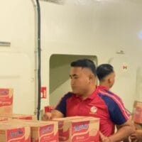 Tanjung Datu-301 Salurkan Bantuan Korban Bencana di Sumatra