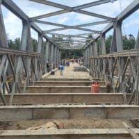 TNI Bantu Percepat Pemulihan Akses di Aceh, Sumbar, dan Sumut, Prajurit Turun Langsung Bangun Jembatan Bailey