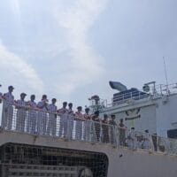 Bakamla RI Lepas Keberangkatan Kapal ICG Vigraha