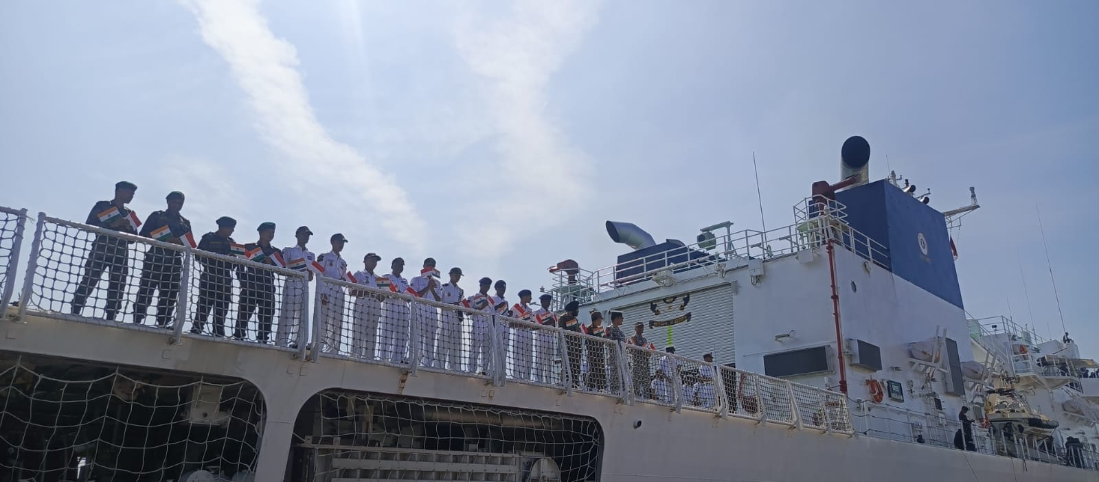 Bakamla RI Lepas Keberangkatan Kapal ICG Vigraha Bakamla RI Lepas Keberangkatan Kapal ICG Vigraha