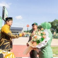 Kodim 0906/Kkr Gelar Tradisi Adat Tepong Tawar Sambut Dandim Baru