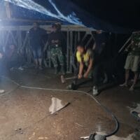 Pembangunan Jembatan Bailey Teupin Reudeup Penghubung Bireuen–Aceh Utara Capai 99 Persen