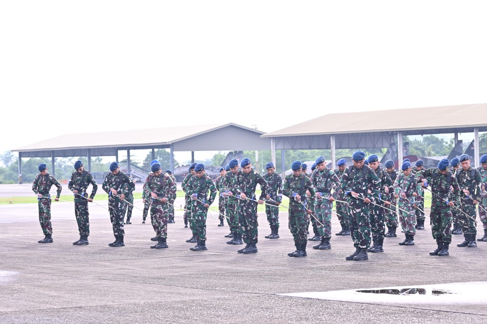 Lanud Sultan Hasanuddin Tutup Akhir Tahun dengan Minggu Militer