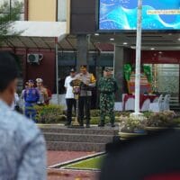 Dandim 0906/Kkr Bersama Forkopimda Gelar Apel Bersama Pastikan Pergantian Tahun Baru Aman