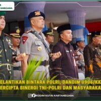 Hadiri Pelantikan Bintara Polri, Dandim 0906/Kkr Harap Tercipta Sinergi TNI-Polri dan Masyarakat
