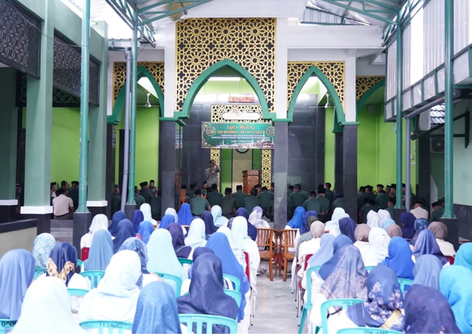 Peringati Isra' Mi'raj 1447 H, Kodim 0808/Blitar Tanamkan Karakter Prajurit Prima Menuju Indonesia Maju
