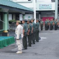 Kodim 0808/Blitar Gelar Upacara Bendera 17-an, Wujudkan Jiwa Patriotisme Dan Disiplin Prajurit