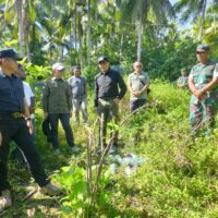 Dukung Kebutuhan Dasar Warga, Dandim 1505/Tidore Dampingi Kaskogabwilhan III Tinjau Lokasi Titik Air Bersih
