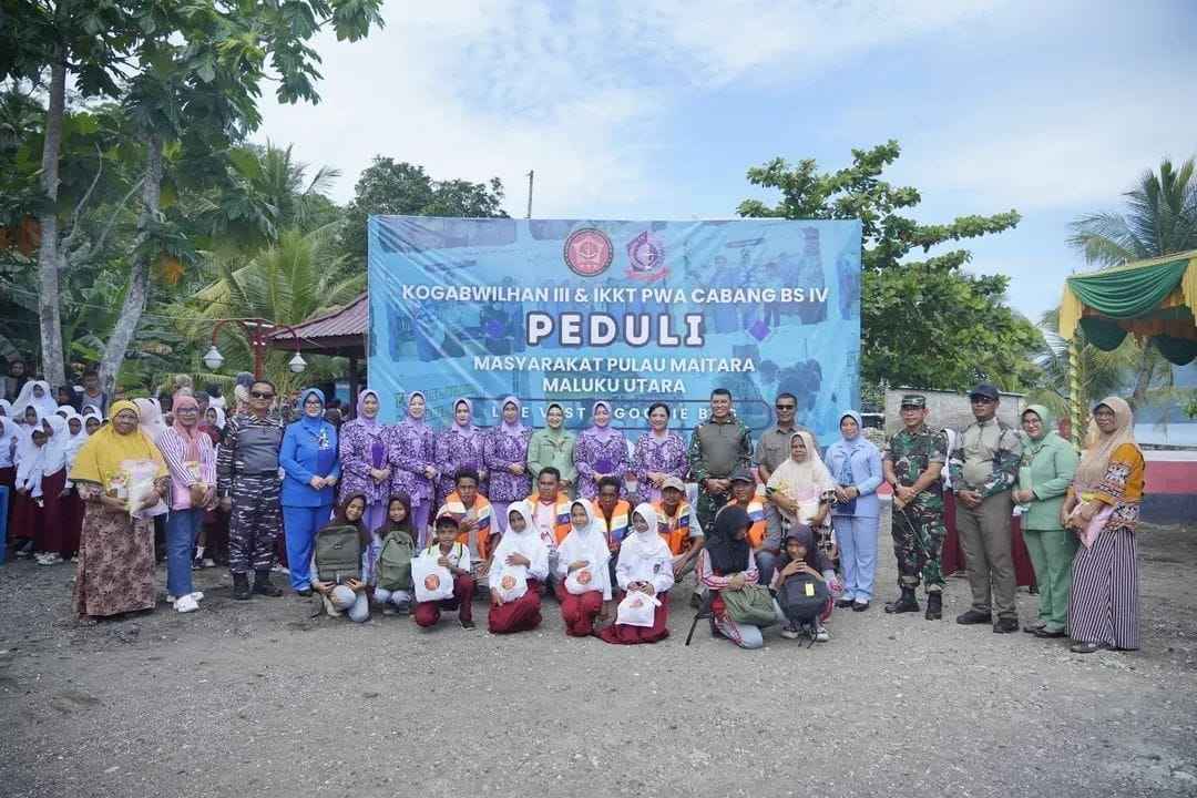 FB_IMG_1768632393464 Dandim 1505/Tidore Hadiri Aksi Sosial Kogabwilhan III Peduli Masyarakat Pulau Maitara