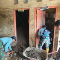 TNI AL Turup Tahun Dengan Mengelar Aksi Kemanusiaan di Bireuen Aceh