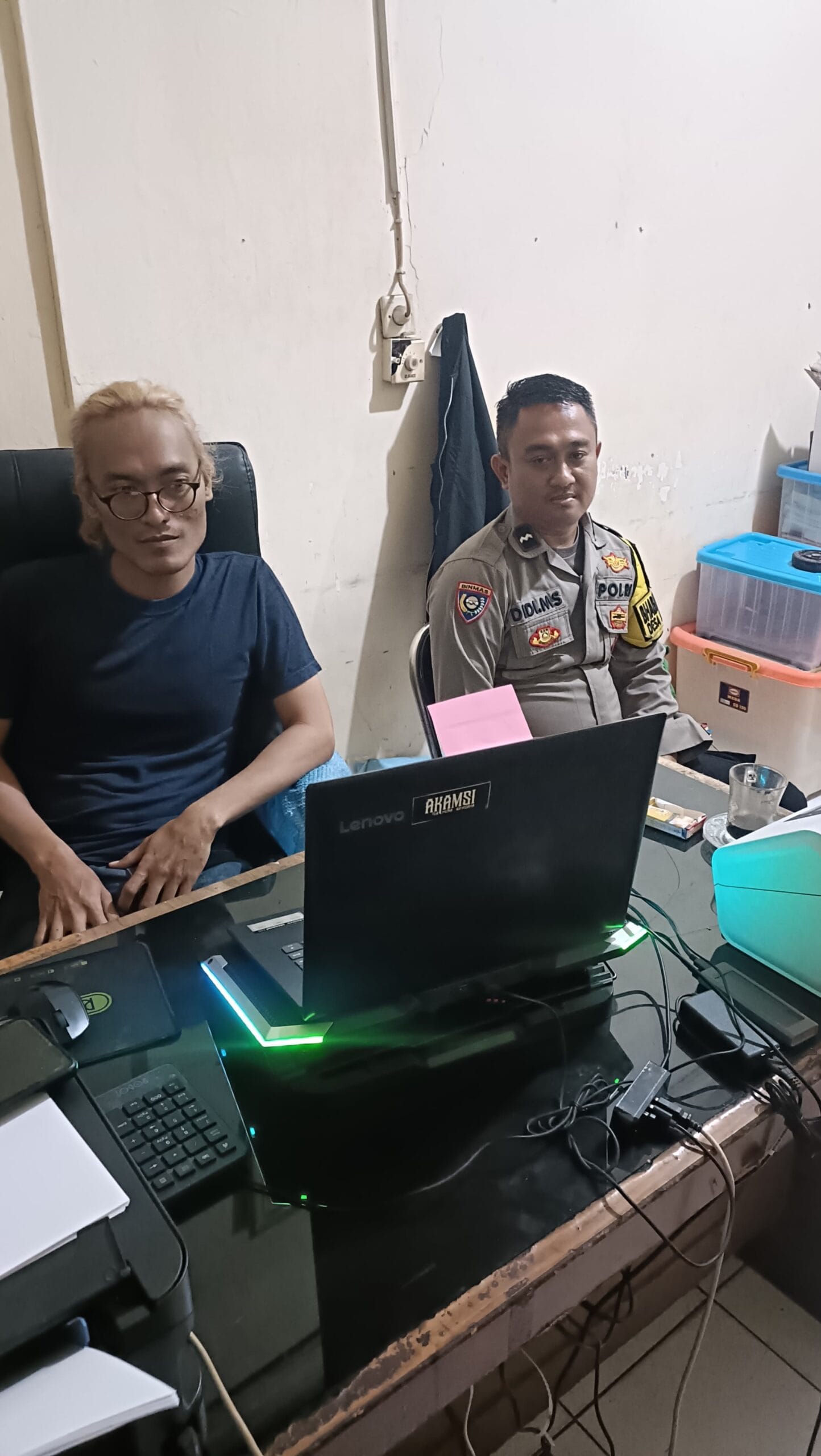 Bhabinkamtibmas Polsek Cikupa Laksanakan DDS di Desa Sukanagara, Perkuat Silaturahmi dan Edukasi Kamtibmas