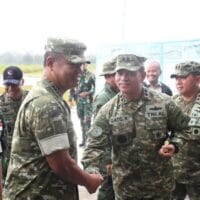 Panglima Armada III Hadiri Peresmian Baseops Lanud Yohanis Kapiyau Oleh Menhan RI di Timika