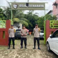 Polsek Cikupa Amankan Kegiatan Ibadah Minggu, Wujudkan Rasa Aman dan Toleransi Beragama