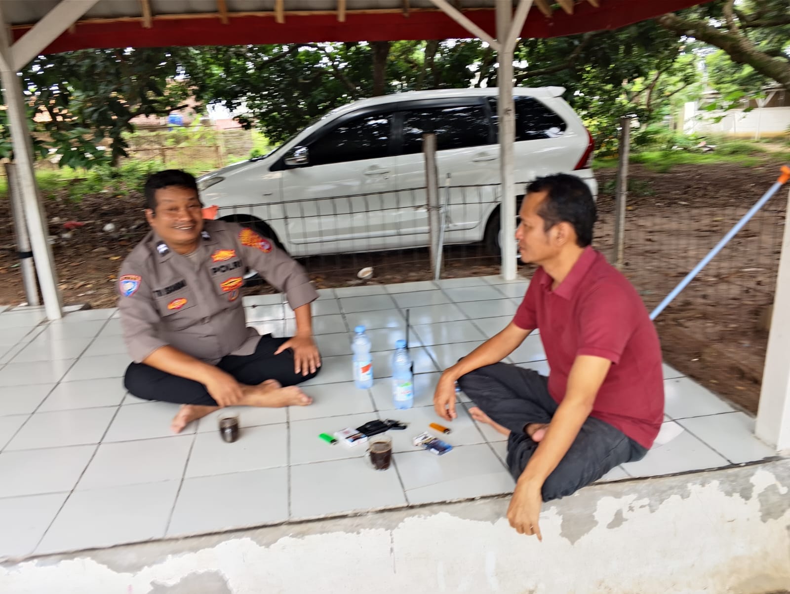 Bhabinkamtibmas Bitung Jaya Sambangi Warga, Pererat Komunikasi Kamtibmas