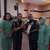 Pangdam Kasuari Pimpin Sertijab Kaajendam : Tekankan Profesionalisme dan Kepemimpinan Humanis