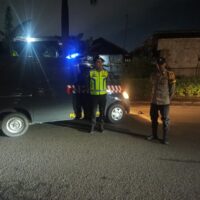Polsek Cikupa Gelar KRYD Ops Cipkon, Patroli Mobile Antisipasi Gangguan Kamtibmas