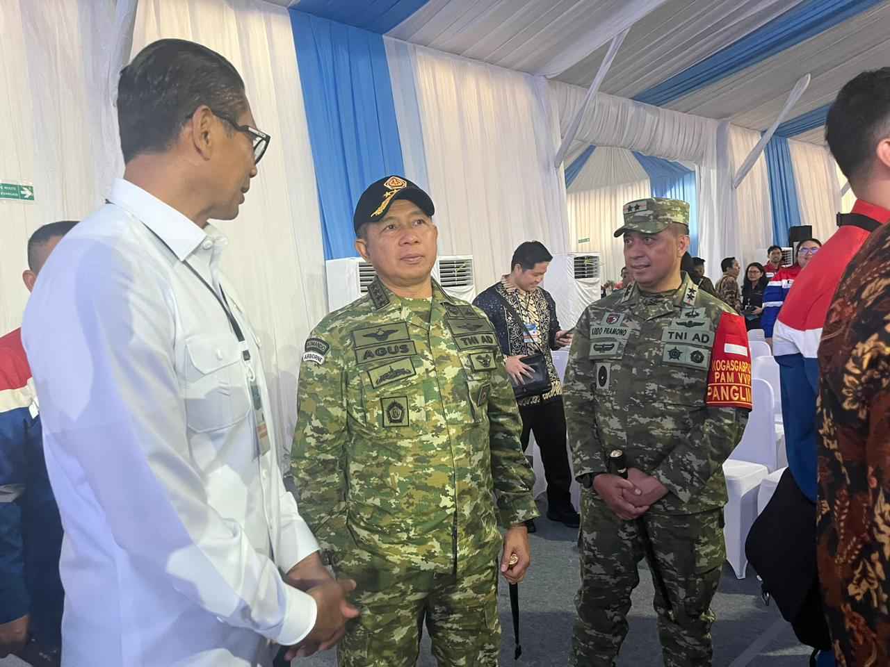 Panglima TNI Dampingi Presiden RI Resmikan RDMP Balikpapan, Tonggak Kemandirian Energi Nasional