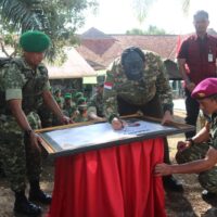 Menteri Pertahanan RI Kunjungi Brigif TP 85/BTC di Kutai Barat