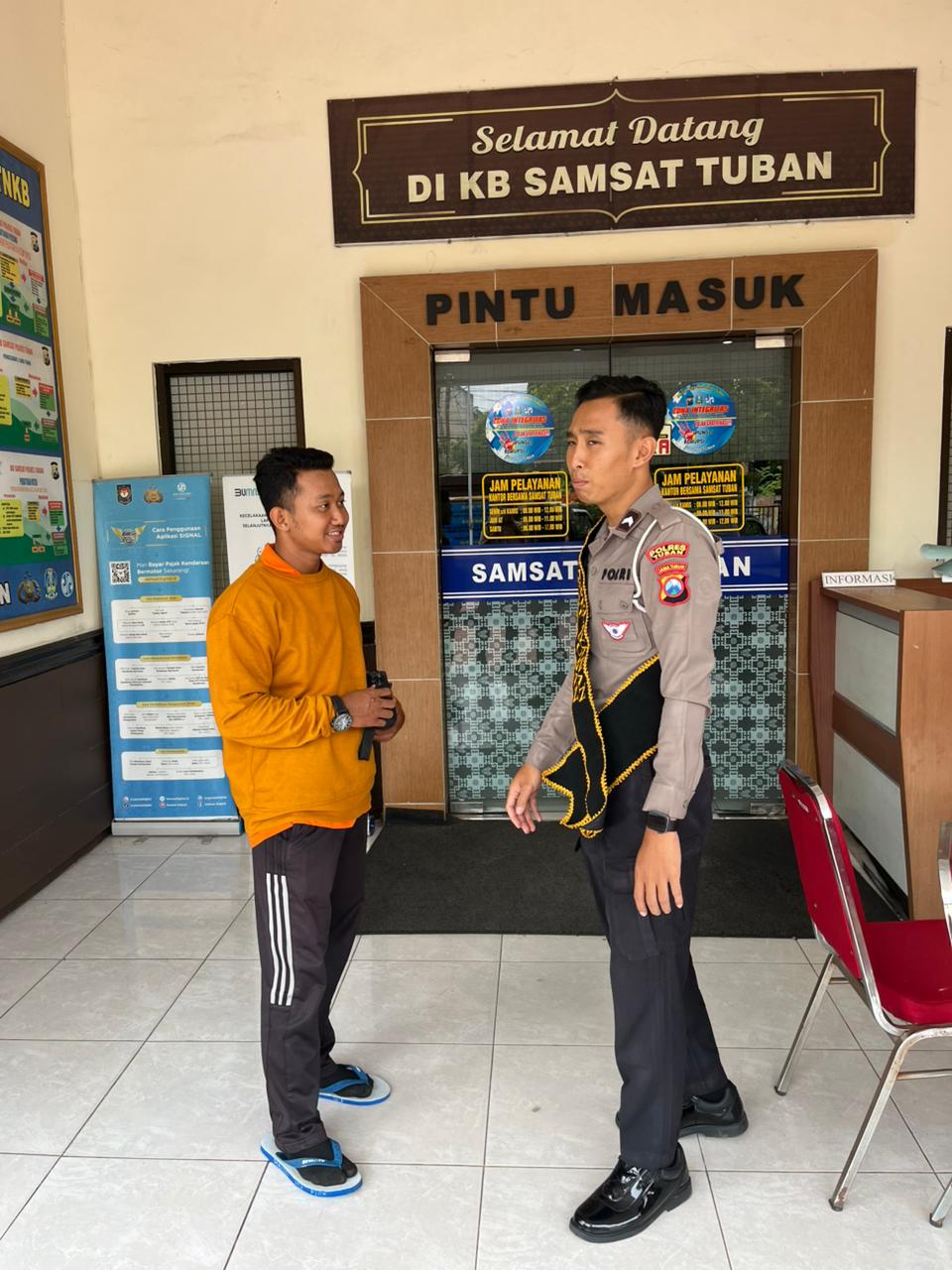 Dari Desa ke Desa, Polantas Tuban Bangun Kepercayaan Lewat Sapaan