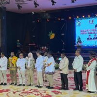 Natal Nasional Gerindra di Sorong Perkuat Pesan Kebangsaan dan Damai Menggema Sebagai Simbol Toleransi di PBD