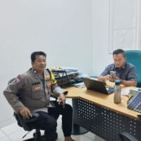 Bhabinkamtibmas Bitung Jaya Sambangi Agus Management di Kawasan Griya Idola