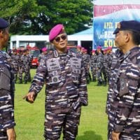 Armada III Hadiri Apel Kesiapsiagaan Dan Gelar Kelengkapan Pasukan Penanggulangan Bencana Alam Tahun 2026