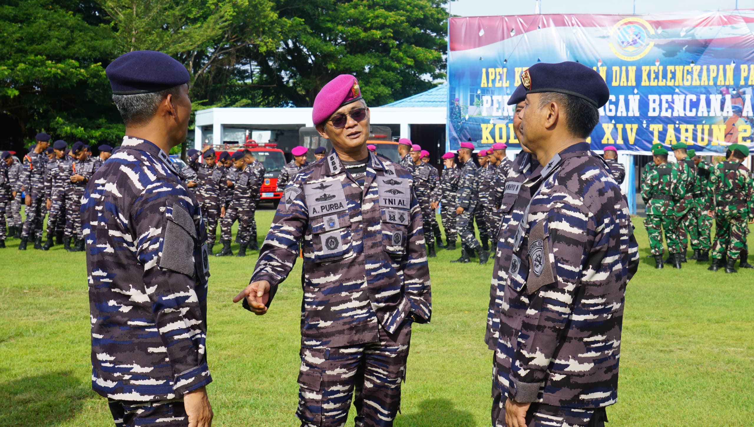 Armada III Hadiri Apel Kesiapsiagaan Dan Gelar Kelengkapan Pasukan Penanggulangan Bencana Alam Tahun 2026