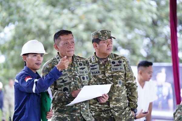 Panglima TNI Tinjau Yonif TP 890/Gardha Sakti di Garut, Jawa Barat