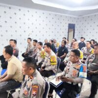 Kapolsek Cikupa Berikan Arahan dan Perkenalan kepada Jajaran Kanit dan Personel