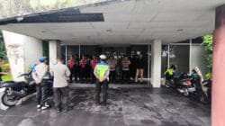 Polsek Cikupa Gelar Apel Pengamanan Keberangkatan Aksi Unjuk Rasa AMPP