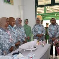 Melalui Penilaian Lomba Posyandu, PD XVIII/Kasuari Perkuat Peran Posyandu Sambut HUT ke-80 Persit