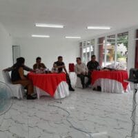 Polsek Cikupa Hadiri Zoom Meeting Rapat Evaluasi Percepatan Pembangunan KDKMP Desa Talaga