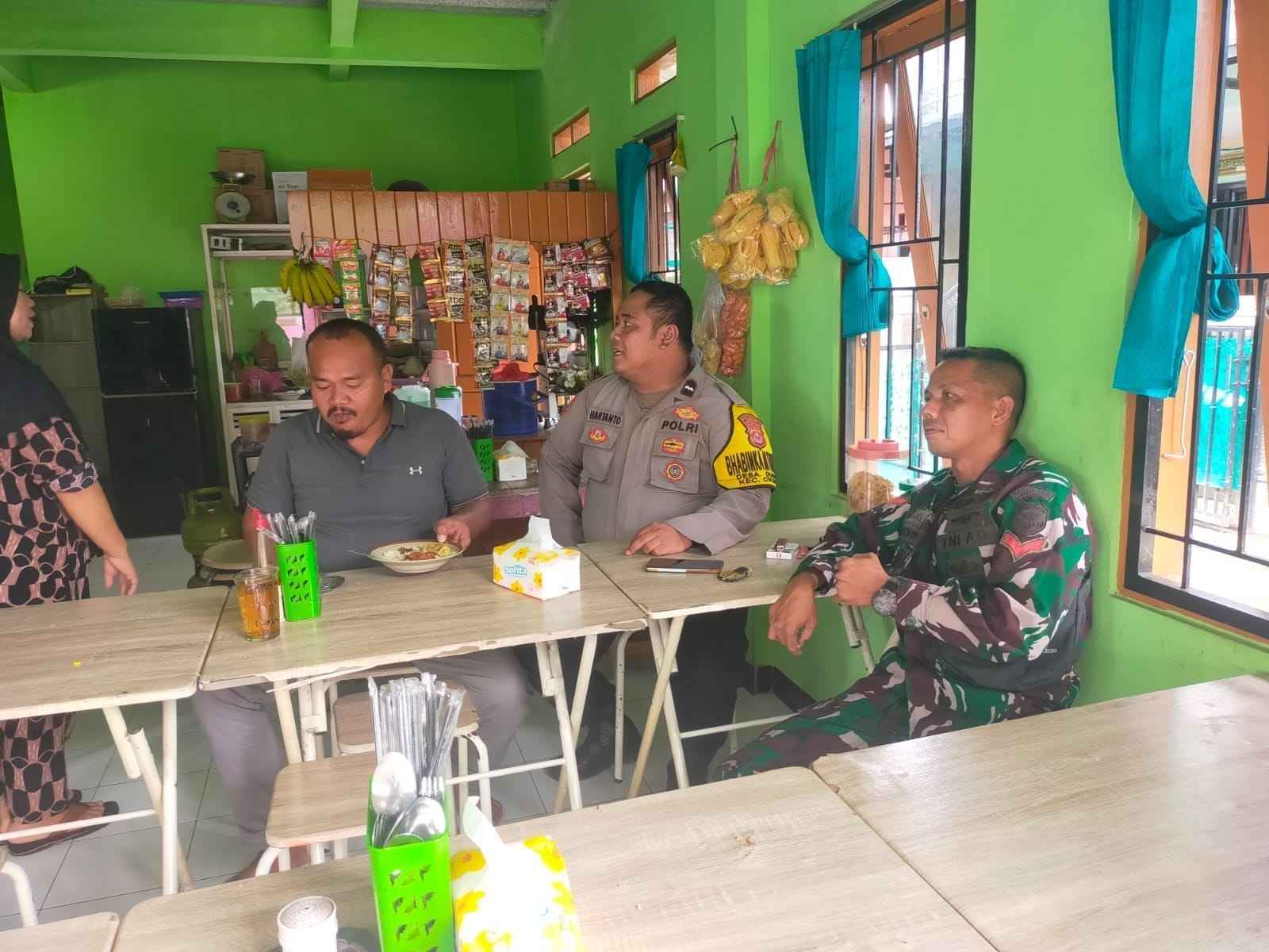 Aipda Hartanto Sambangi Warung Bhabinkamtibmas Desa Dukuh, Perkuat Kedekatan Polri dan Warga