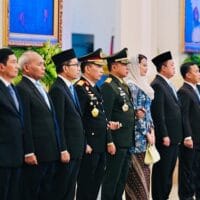 Panglima TNI Hadiri Pelantikan Pengurus Dewan Energi Nasional di Istana Negara