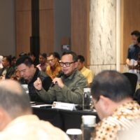 Wamendagri Bima Imbau Warga Antisipasi Kemacetan saat Rakornas Pemerintah Pusat dan Daerah 2026 di SICC