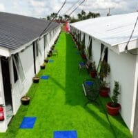 Wakil Panglima TNI Dampingi Presiden RI Tinjau Pembangunan Rumah Hunian Danantara di Aceh Tamiang