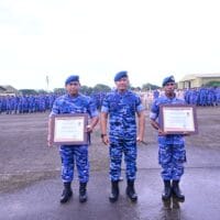 Awali Pelaksanaan Tugas Di Tahun 2026, Danlanud Sultan Hasanuddin Pimpin Apel Luar Biasa