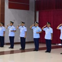 Danlanud Sultan Hasanuddin Hadiri Sertijab Danlanud SRI, Danlanud SAM serta Danlanud JBS