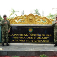 Panglima TNI Resmikan Lapangan Serbaguna di Mako Kodam III/Siliwangi