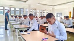 Kodaeral XIII Laksanakan Tes Psikologi Calon Prajurit Bintara dan Tamtama PK TNI AL Gel. I Tahun 2026