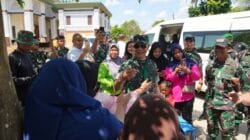 Kasum TNI Tinjau  Pembangunan Huntara-Huntap  di Tapanuli Selatan