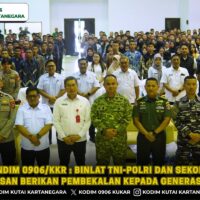 Dandim 0906/Kkr : Binlat TNI-Polri dan Sekolah Kedinasan Berikan Pembekalan Kepada Generasi Muda
