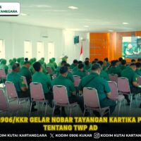 Kodim 0906/Kkr Gelar Nobar Tayangan Kartika Podcast Tentang TWP AD