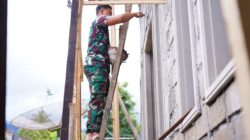 Kemanunggalan TNI Dan Rakyat, TMMD Ke 127 Kodim 0808/Blitar Bangun RTLH Warga Desa Krisik